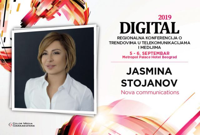 #Digital2019 – Jasmina Stojanov: Nekad su važeće vrednosti skrajnute, a „poznatost“ je postala jedina i vrhunska vrednost