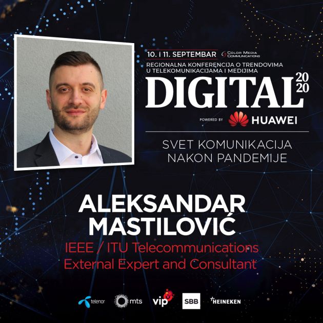 #Digital2020: Aleksandar Mastilović – Srbija je spremna za brži ulazak u proces digitalne transformacije i razvoj pametnih gradova