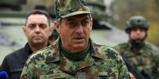 Diković komandantu Kfora: Bezbednosna situacija na Kosovu i Metohiji složena