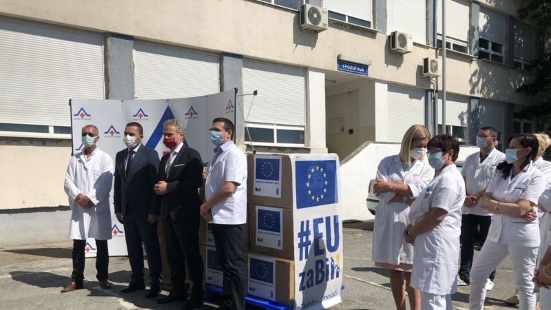 Dio EU pomoći za BiH predat bolnicama u Doboju i Zenici