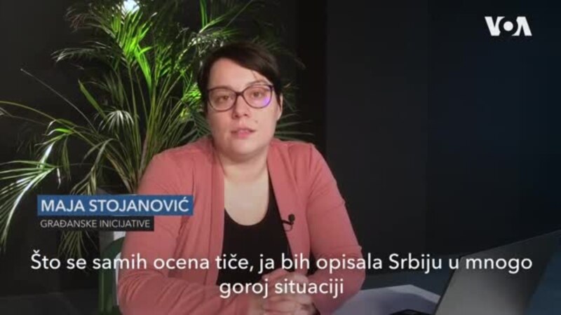 Direkrorka Građanskih incijativa Maja Stojanović o novom izveštaju Fridom hausa