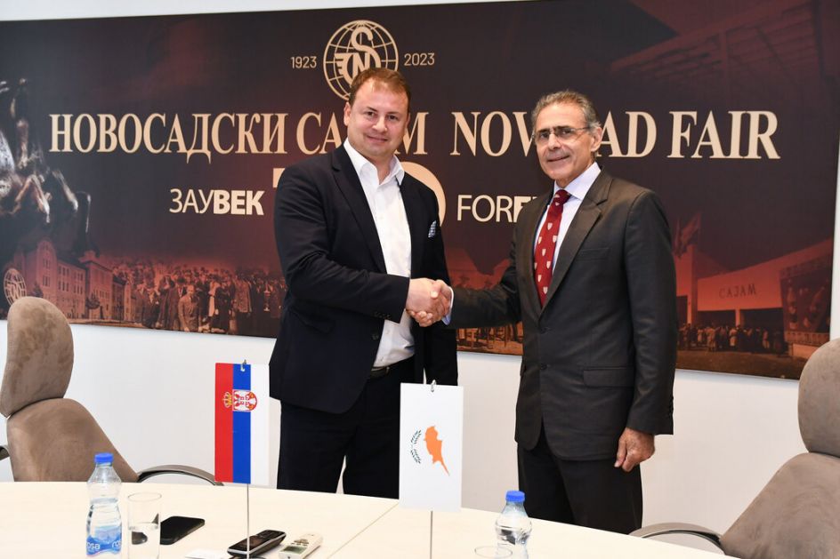 Direktor Novosadskog sajma, Slobodan Cvetković ugostio ambasadore Italije, Rumunije i Kipra