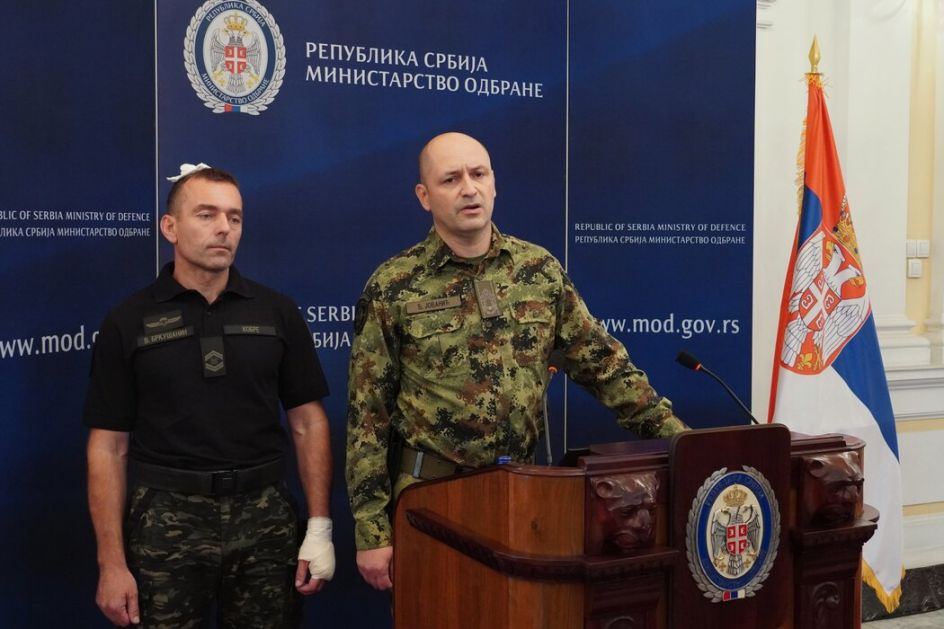 Direktor VBA: Sinoć povređeno sedam pripadnika Vojske Srbije; Zastavnik Brkušanin: Da nisam ispalio metak, posledice bi bile mnogo teže