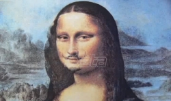 Dišanova Mona Liza s brkovima na aukciji