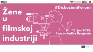 Diskusioni forum Žene u filmskoj industriji u Domu omladine Beograda