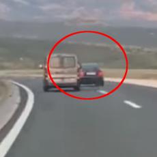 Divljanje kakvo niste videli do sada: Pogledajte nadmudrivanje na auto-putu koje VODI PRAVO U SMRT! (VIDEO)