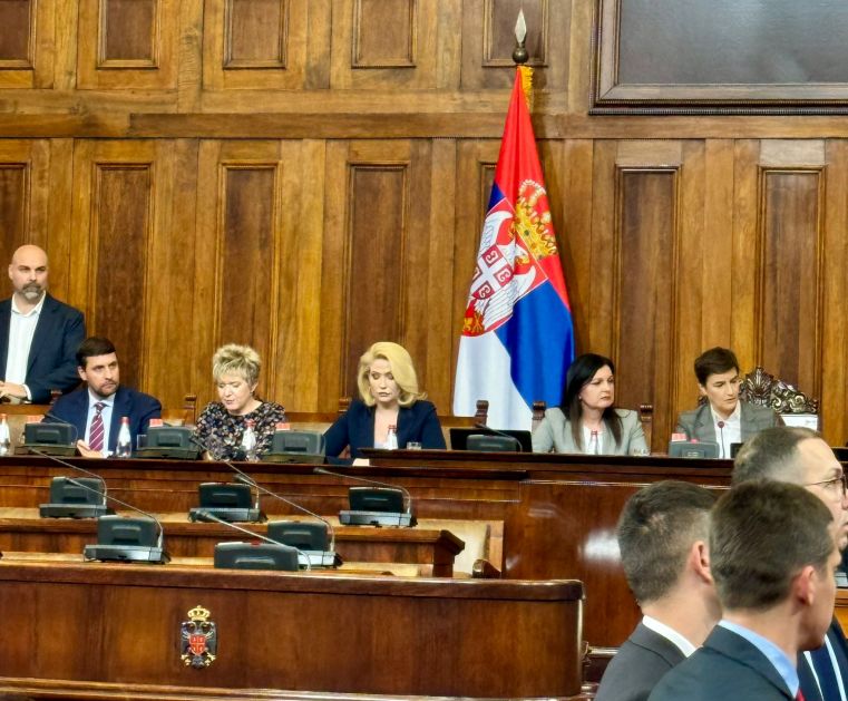 Đerlek izabran za potpredsjednika Skupštine Srbije