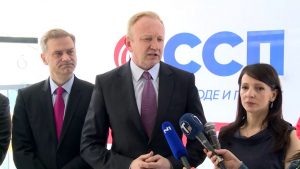Đilas, Tepić i Stefanović u Leskovcu predstavili „Plan za dan posle“