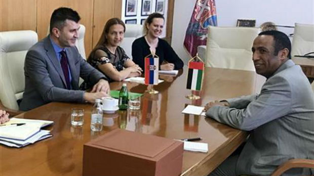 Đorđević i ambasador UAE o proširenju saradnje