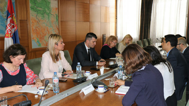 Đorđević sa predstavnicima Svetske banke