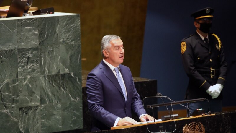 Đukanović u UN: Zapadni Balkan je opet poprište sukobljenih geopolitičkih interesa