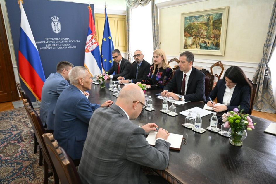 Đurić sa Bocan-Harčenkom o daljim koracima bilateralne saradnje Srbije i Rusije