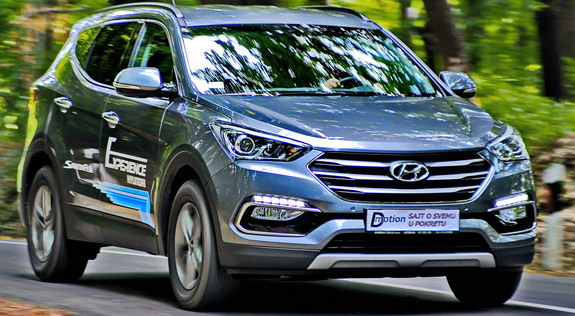 Dmotion test: Hyundai Santa Fe