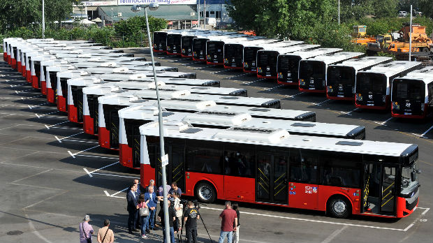 Do sredine juna 70 novih autobusa beogradskog GSP-a