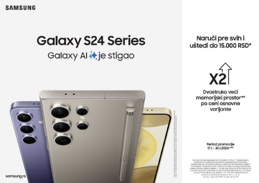 Dobitna kombinacija dizajna i snage – upoznajte Samsung Galaxy S24 Ultra