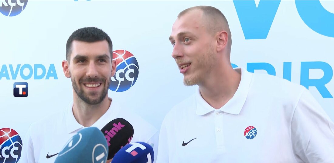 Dobrić i Smailagić: Jedva čekamo ponedeljak i okupljanje reprezentacije Srbije