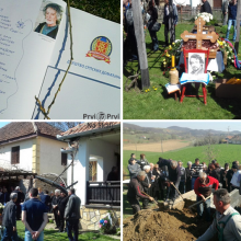 Dobrica Eric sahranjen u rodnom selu