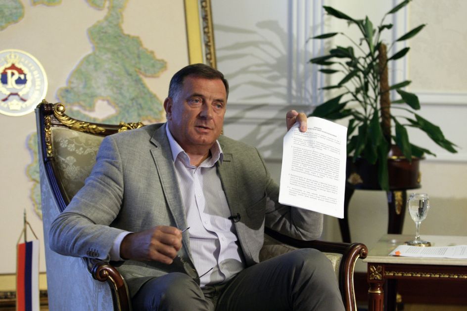 Dodik: Đukanović će biti žrtva osporavanja srpskog nacionalnog interesa