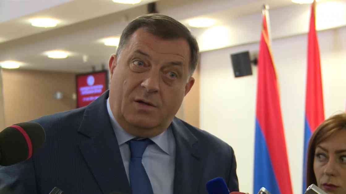 Dodik: Odluka Tužilaštva dokaz da BiH nema smisla
