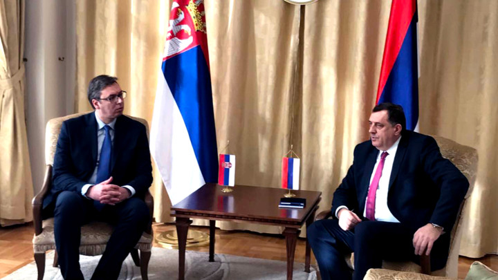Dodik: Vučić će unaprediti saradnju Srpske i Srbije