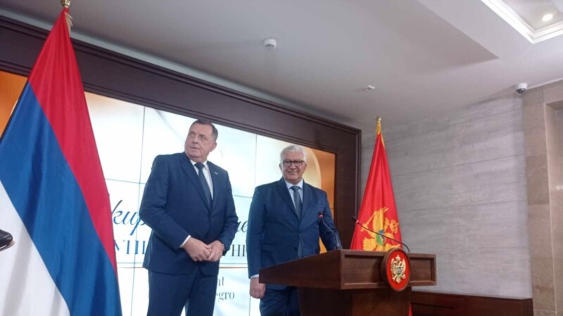 Dodik dostavio Mandiću predlog Sporazuma o specijalnim vezama RS i Crne Gore
﻿