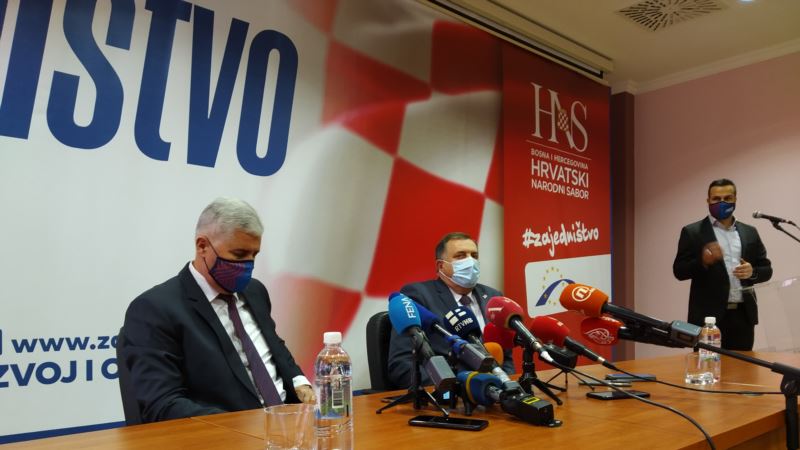 Dodik i Čović razgovarali o predstojećim lokalnim izborima u Mostaru