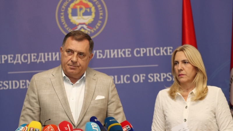 Dodik i Cvijanović: U RS-u se neće poštovati odluke visokog predstavnika 