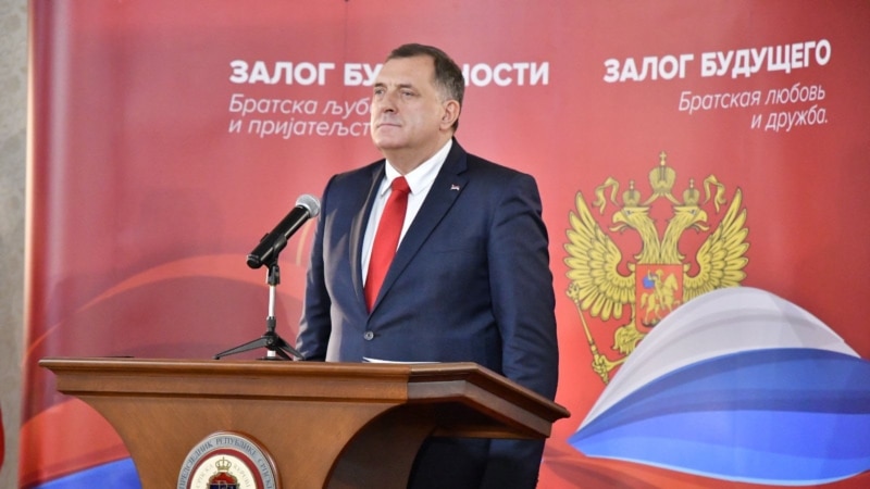 Dodik najavio odbijanje svih programa Velike Britanije u entitetu Republika Srpska
