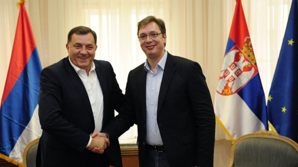Dodik nakon sastanka sa Vučićem: Vjerujemo da će Srbija stati iza nas u slučaju eskalacije nasilja