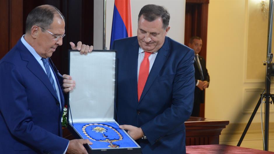 Dodik odbacio tvrdnje o lošem uticaju Rusije u BiH