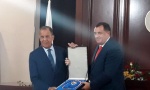 Dodik odlikovao Lavrova Ordenom RS na ogrlici (FOTO/VIDEO)