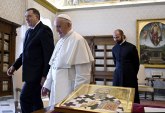 Dodik s papa Franjom na naslovnoj strani vatikanskog lista