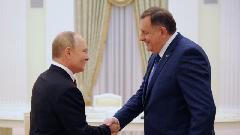 Dodik se sastao sa Putinom, ostaje na proruskom kursu