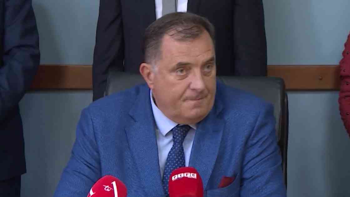 Dodik wont open office in Sarajevo if he wins the election