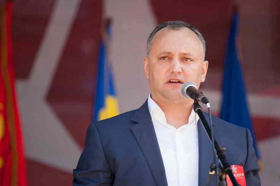 Dodon ne želi vojne baze SAD u Moldaviji