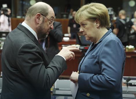 Dojče vele: Danas TV duel Merkel - Šulc, kancelarka favorit