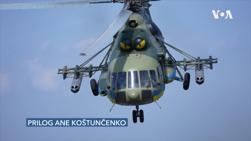 Dok čekaju avione, ukrajinski vojnici se protiv agresije bore helikopterima