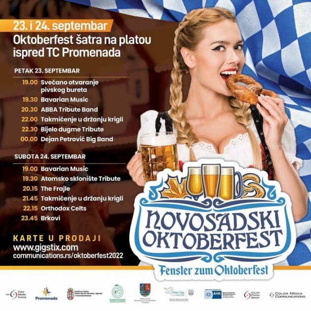 Domaći zanatski pivari na Oktoberfestu u Novom Sadu 23. i 24. septembra (AUDIO)