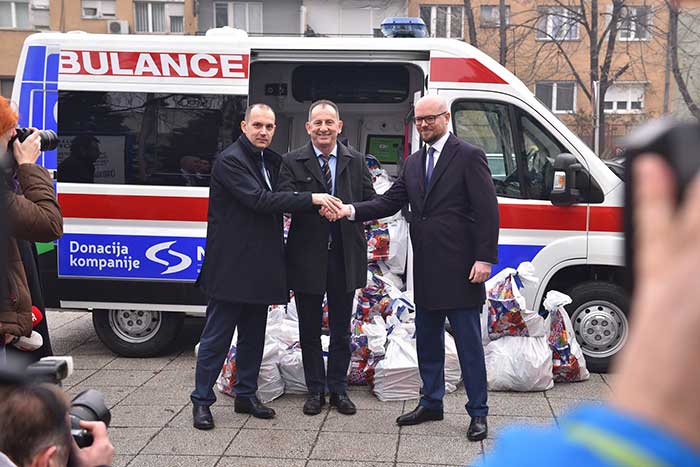 Donacije NIS-a medicinskim ustanovama u Kraljevu i Kosovskoj Mitrovici
