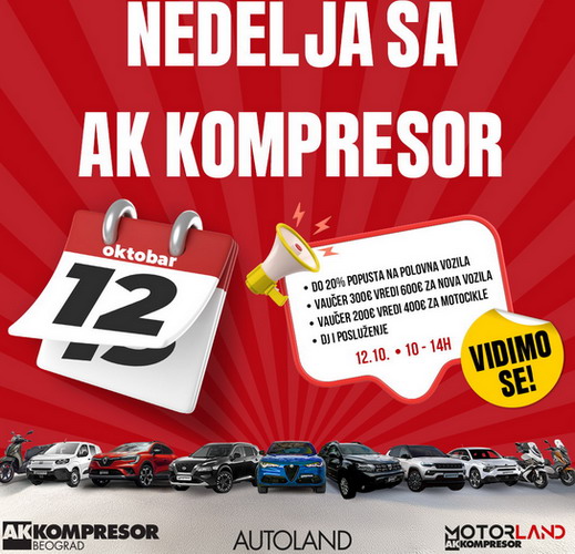 Doživite nedelju sa AK Kompresor