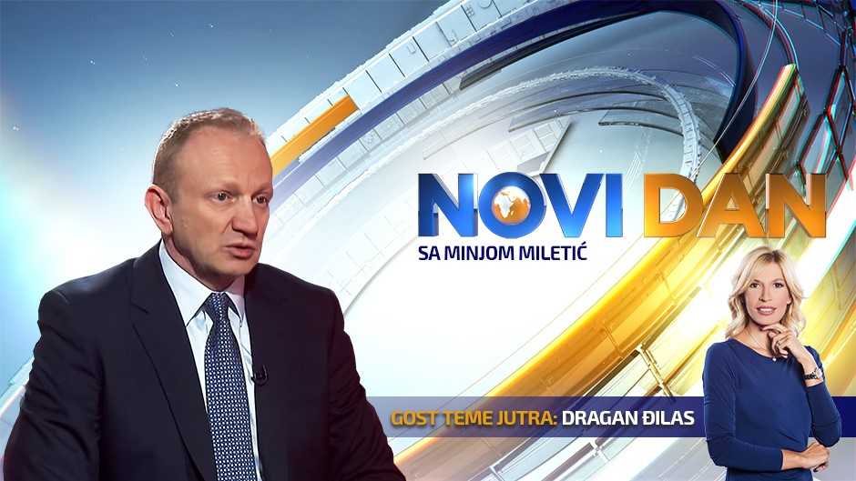 Dragan Đilas gost Novog dana