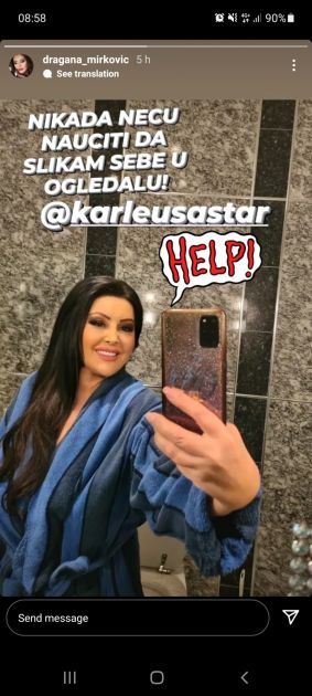 Dragana Mirković moli Jelenu Karleušu za pomoć na Instagram