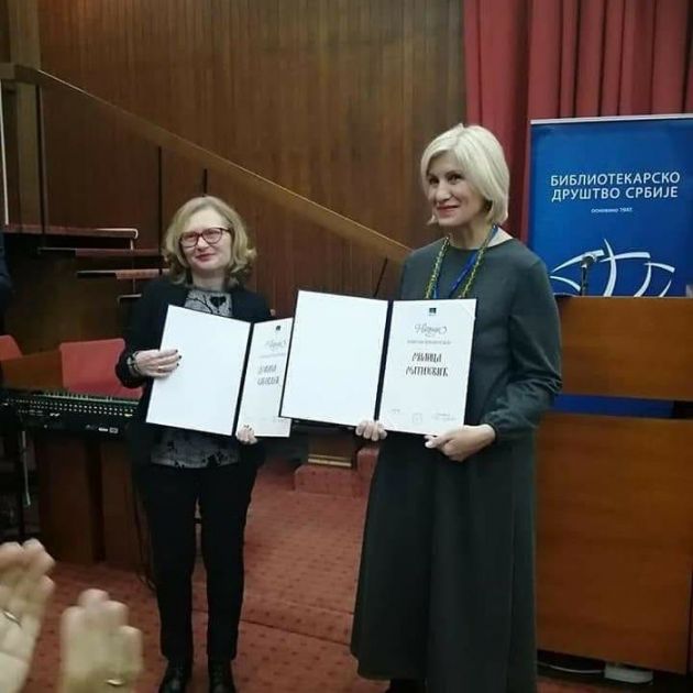 Dragana Sabovljev iz Zrenjanina najbolji bibliotekar u 2019. godini
