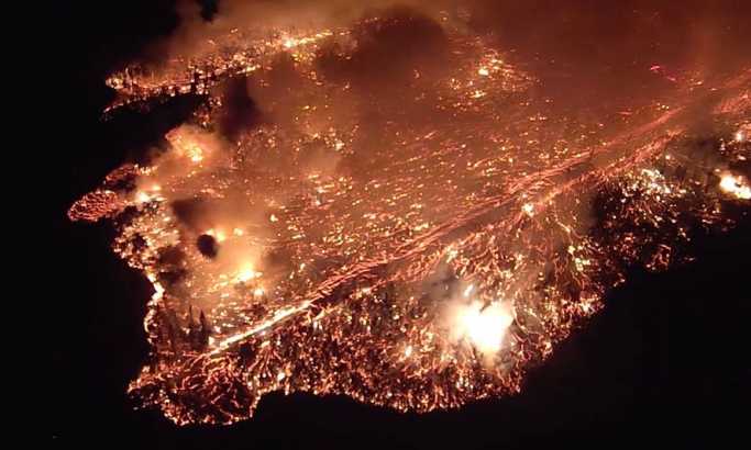 Dramatično na Havajima: Lava uništila puteve, evakuisani i poslednji stanovnici