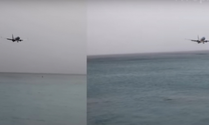 Dramatično sletanje: Avion sa 184 putnika umalo se survao u more (Video)
