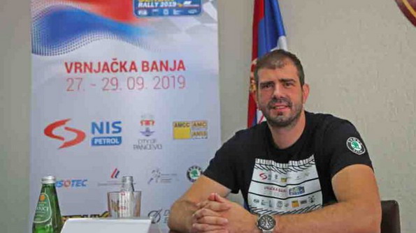 Dušan Borković vozi Škodu Fabiju Evo R5 na Srbija reliju u Vrnjačkoj banji