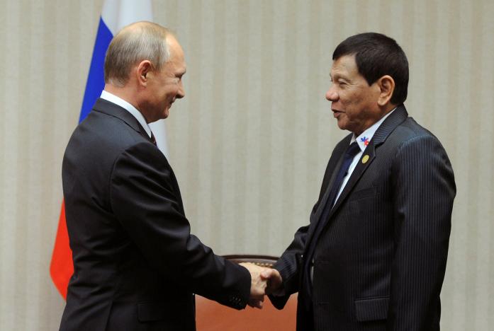 Duterte Putinu: Doputovao sam da bih dobio Vašu podršku i zatražim pomoć