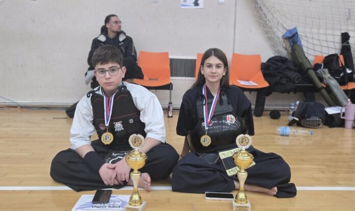 Dva juniora niškog Mušina prvaci Srbije u kendou