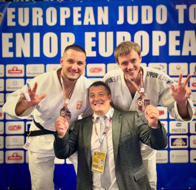 Dve bronzane medalje na Evropskom kupu za niške džudiste