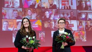 Dve političarke izabrane da vode nemačku stranku Levice